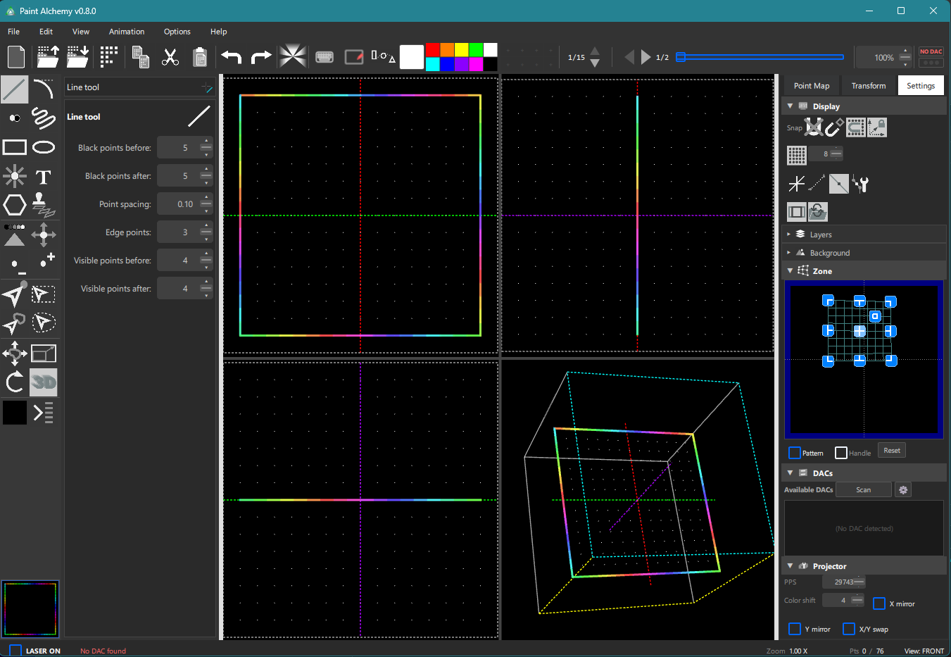 Paint Alchemy - 3D Laser CAD Software
